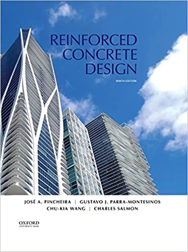 Reinforced Concrete Design (9th Edition) BY Pincheira - Orginal Pdf